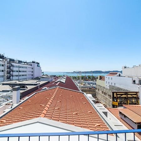 Blue By The River 4 - Unique Penthouse Duplex With A View Lissabon Exterior foto